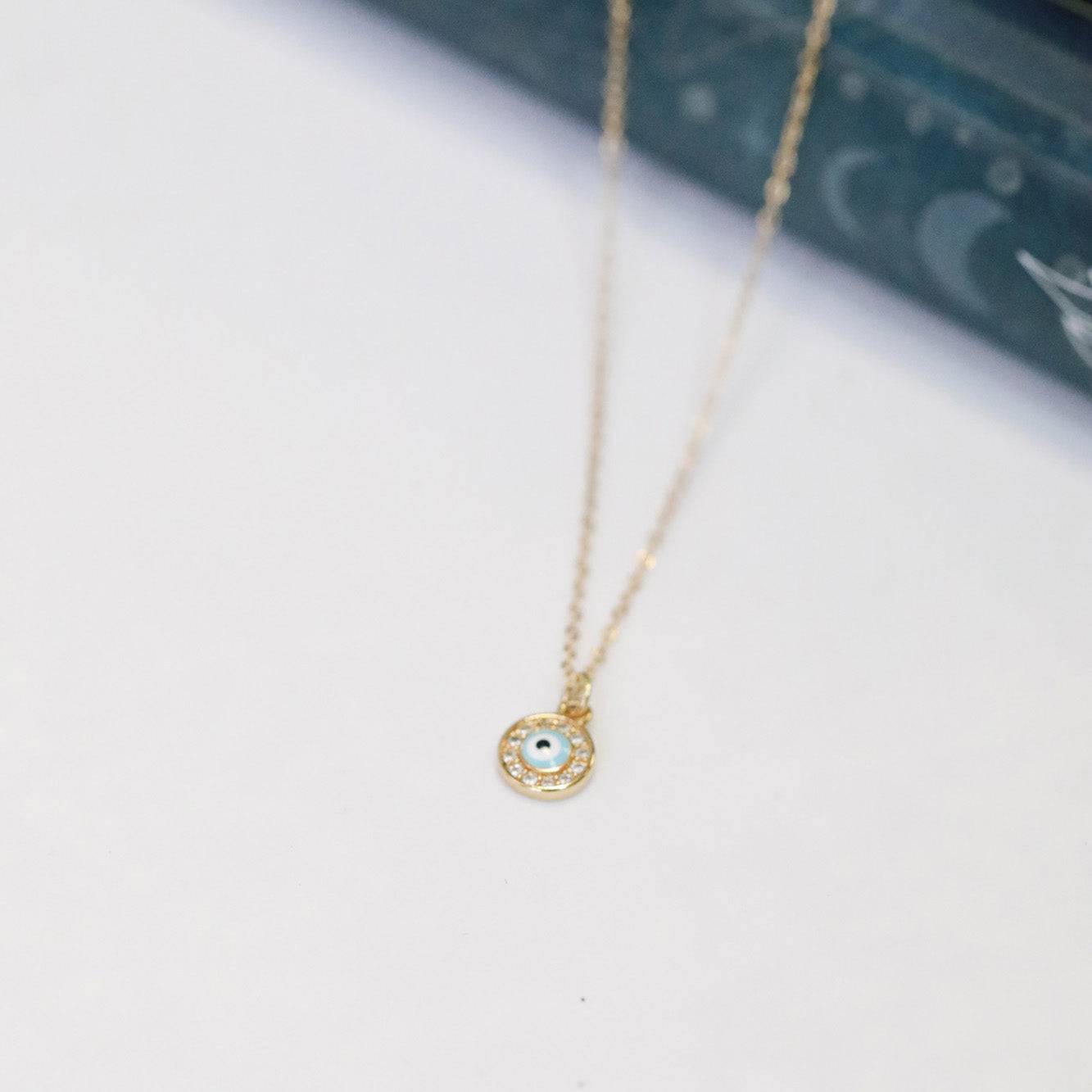 Evil Eye Charm Necklace - The Gilded Witch