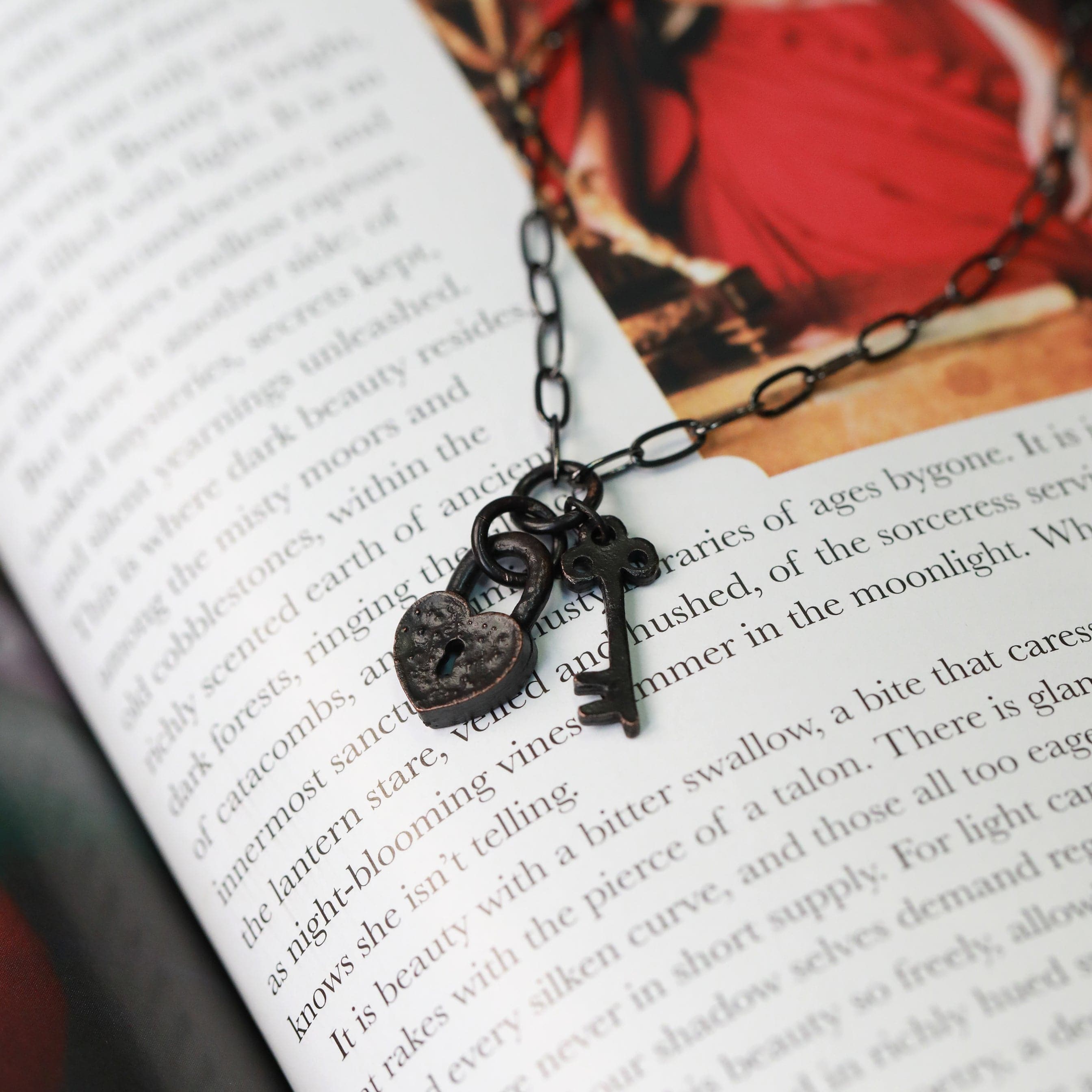 Key To My Heart Charm Necklace - The Gilded Witch