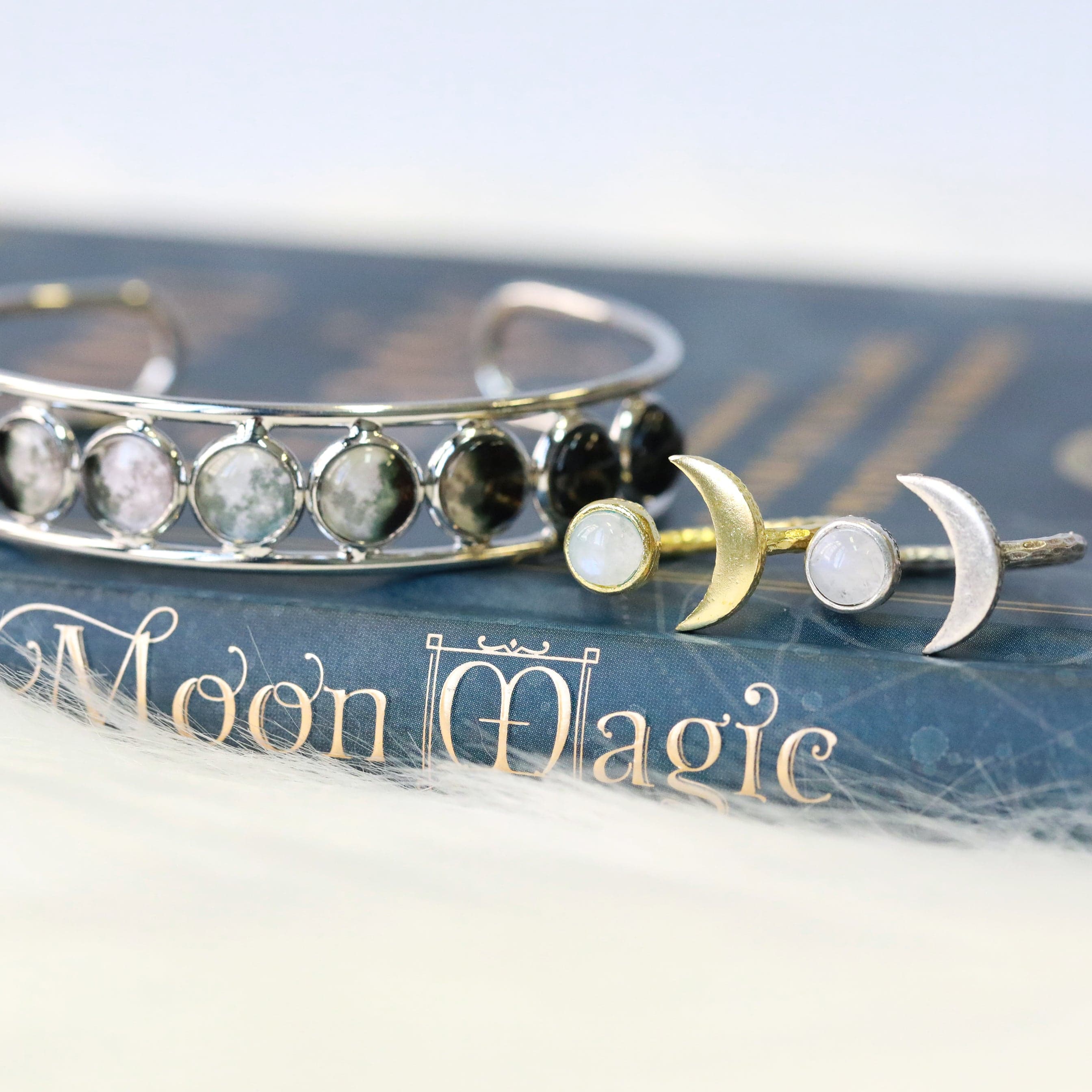 The Moon Phase Cuff - The Gilded Witch